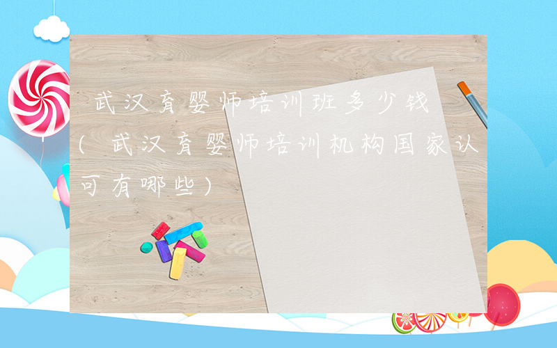 武汉育婴师培训班多少钱 (武汉育婴师培训机构国家认可有哪些)